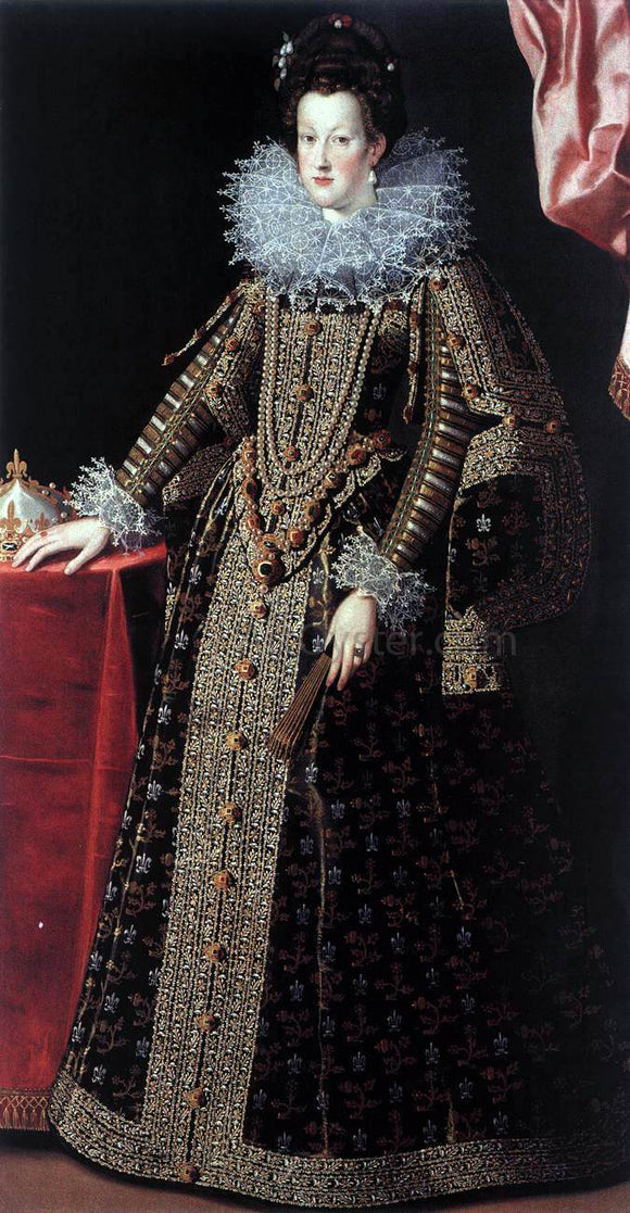  Santi Di Tito Portrait of Maria de' Medici - Art Print