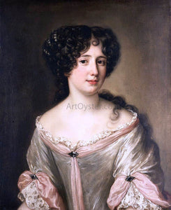  Jacob Ferdinand Voet Portrait of Maria Mancini - Art Print