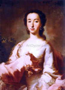  George De Marees Portrait of Maria Rosa Walburga von Soyer - Art Print