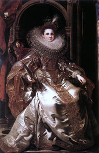  Peter Paul Rubens Portrait of Maria Serra Pallavicino - Art Print