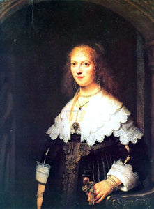  Rembrandt Van Rijn Portrait of Maria Tripp - Art Print