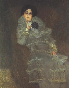  Gustav Klimt Portrait of Marie Henneberg - Art Print