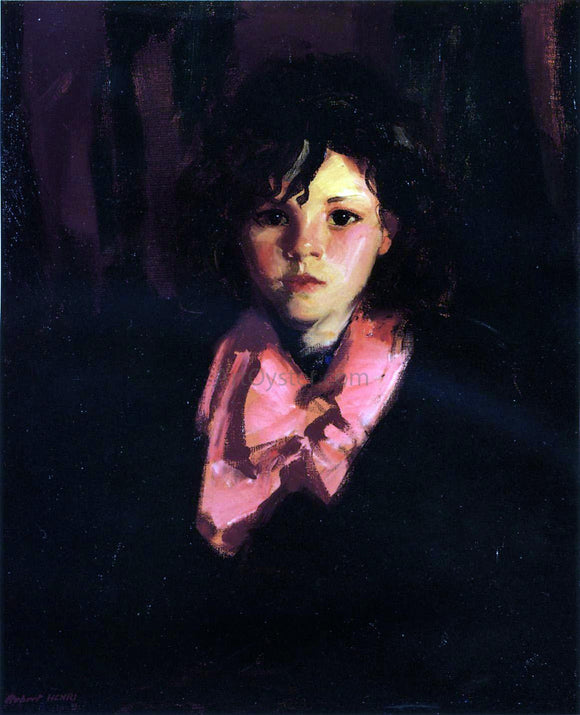  Robert Henri Portrait of Mary Ann - Art Print