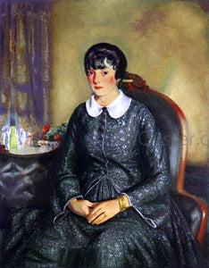  George Wesley Bellows Portrait of Mary McKinnon - Art Print