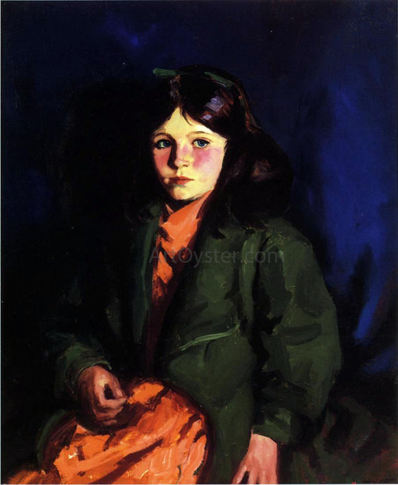  Robert Henri Portrait of Mary Patten - Art Print