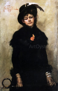  Edmund Tarbell Portrait of Miss McKay - Art Print