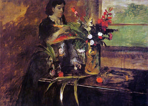  Edgar Degas Portrait of Mme. Rene De Gas, nee Estelle Musson - Art Print