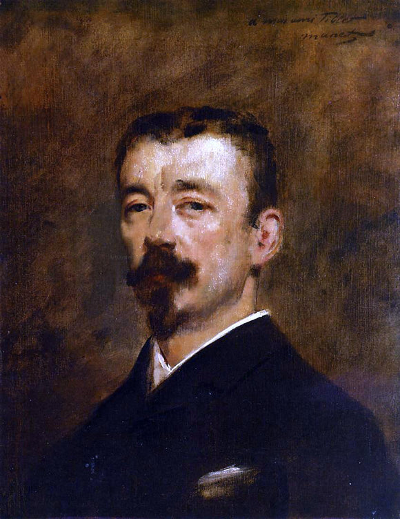  Edouard Manet Portrait of Monsieur Tillet - Art Print