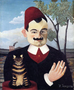  Henri Rousseau Portrait of Monsieur X. (Pierre Loti) - Art Print