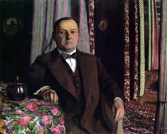  Felix Vallotton Portrait of Mr. Hasen - Art Print