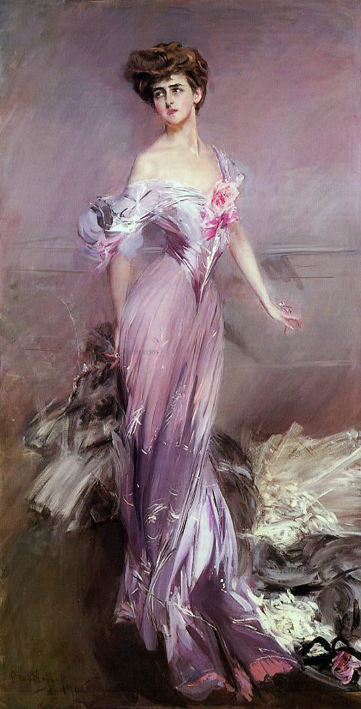  Giovanni Boldini Dolly Baird of Bunbarton (Portrait of Mrs. Howard-Johnston) - Art Print