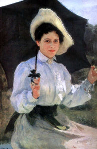  Ilia Efimovich Repin Portrait of Nadezhda Repina, the Artist's Daughter - Art Print