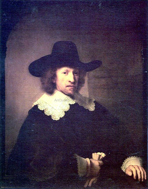  Rembrandt Van Rijn Portrait of Nicolaes van Bambeeck - Art Print
