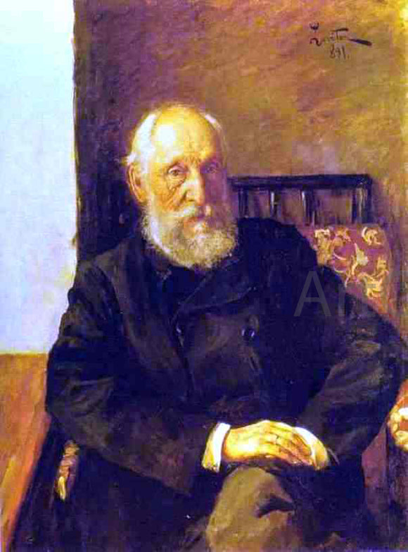  Isaac Ilich Levitan Portrait of Nikolay Panafidin - Art Print
