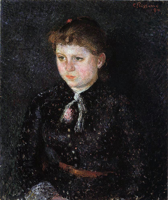  Camille Pissarro Portrait of Nini - Art Print