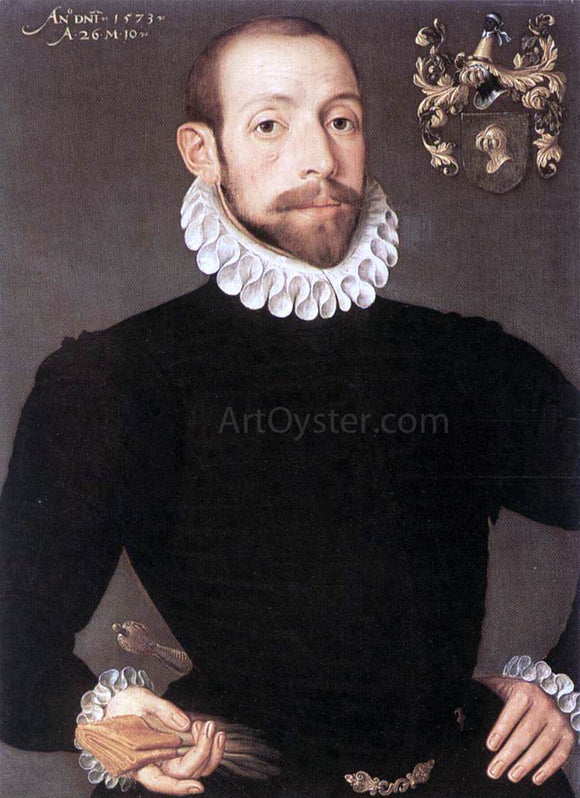  Pieter Pourbus Portrait of Olivier van Nieulant - Art Print