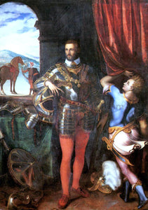  Giulio Campi Portrait of Ottavio Farnese - Art Print