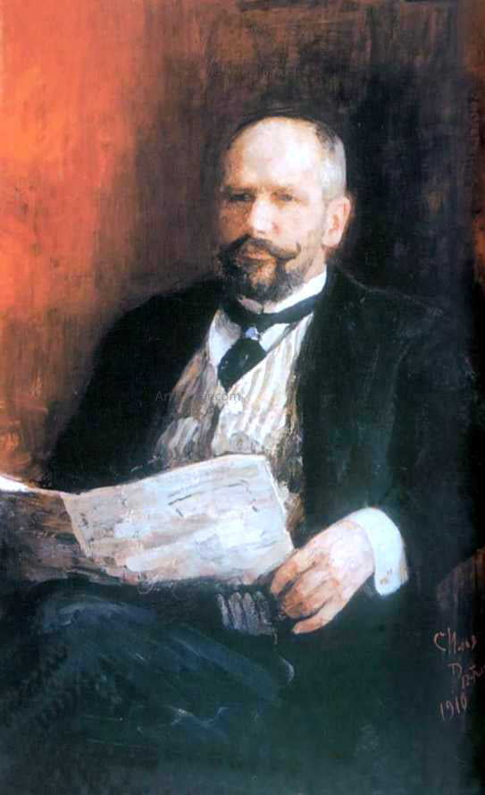  Ilia Efimovich Repin Portrait of P. A. Stolypin - Art Print