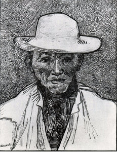  Vincent Van Gogh Portrait of Patience Escalier - Art Print