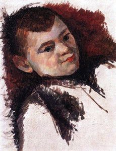  Paul Cezanne Portrait of Paul Cezanne, the Artist's Son - Art Print