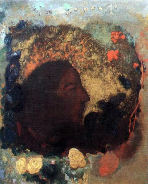  Odilon Redon Portrait of Paul Gauguin - Art Print