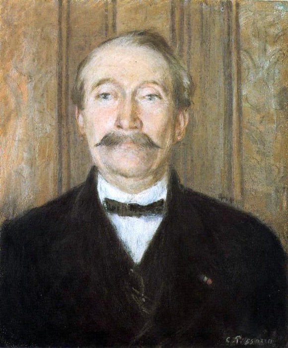  Camille Pissarro Portrait of Pere Paleille, Pontoise - Art Print