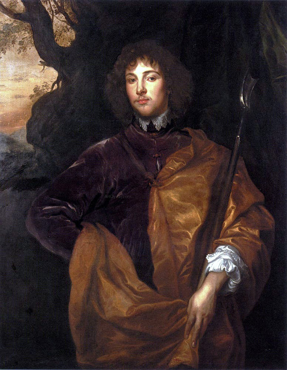  Sir Antony Van Dyck Portrait Of Philip, Lord Wharton - Art Print