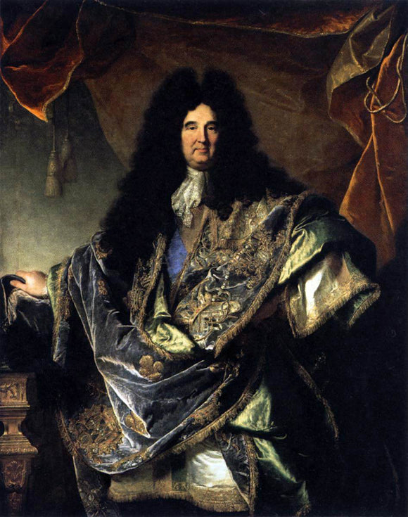  Hyacinthe Rigaud Portrait of Phillippe de Courcillon - Art Print