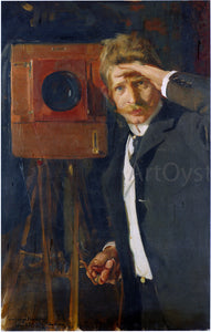  Joaquin Sorolla Y Bastida Portrait of Photographer, Christian Franzen - Art Print