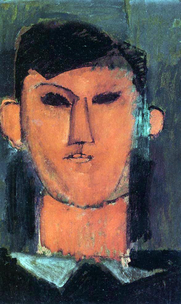  Amedeo Modigliani Portrait of Picasso - Art Print