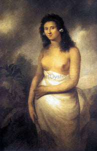  John Webber Portrait of Poedua - Art Print