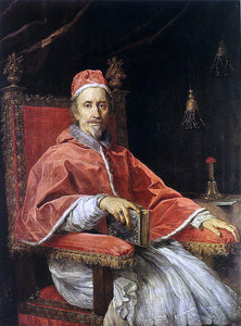  Carlo Maratti Portrait of Pope Clement IX - Art Print