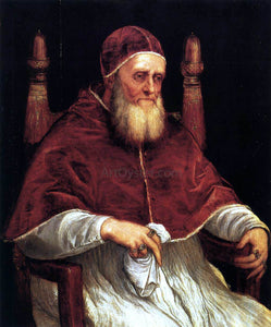  Titian Portrait of Pope Julius II - Art Print