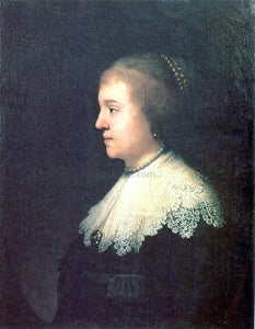  Rembrandt Van Rijn Portrait of Princess Amalia van Solms - Art Print
