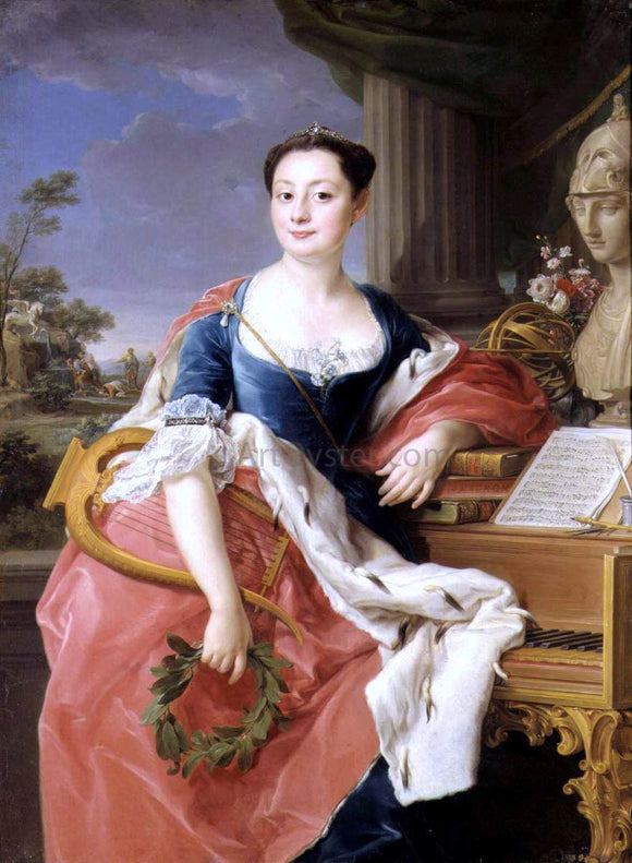  Pompeo Girolamo Batoni Portrait of Princess Giacinta Orsini Buoncampagni Ludovisi - Art Print