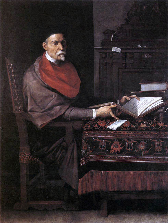  Giuseppe Cesari Portrait of Prospero Farinaccio - Art Print