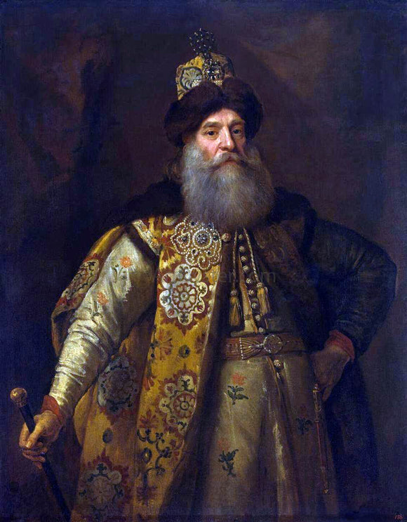  Sir Godfrey Kneller Portrait of Pyotr Potyomkin - Art Print