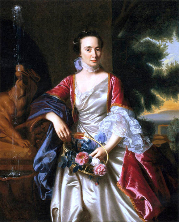  John Singleton Copley Portrait of Rebecca Boylston - Art Print
