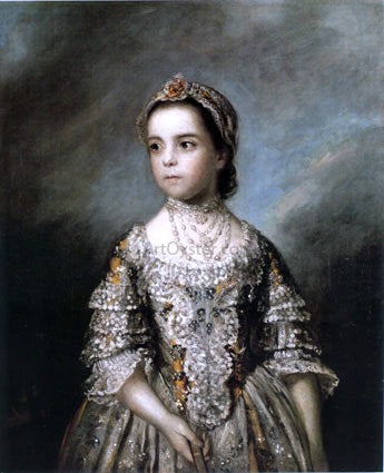  Sir Joshua Reynolds Portrait of Rebecca Watson - Art Print