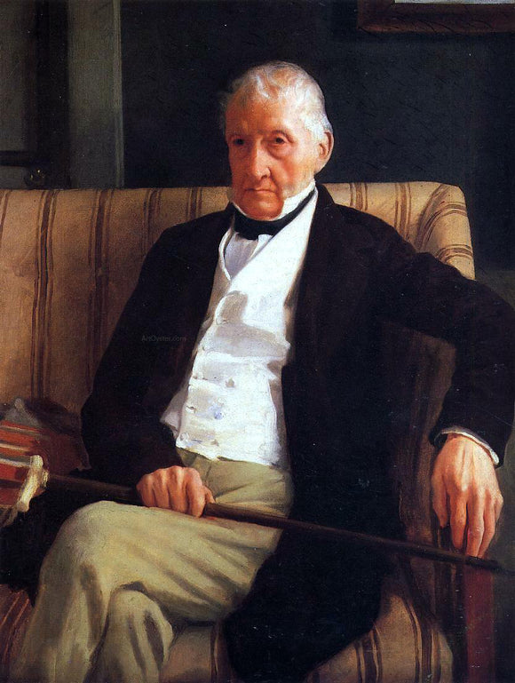  Edgar Degas Portrait of Rene-Hillaire De Gas - Art Print
