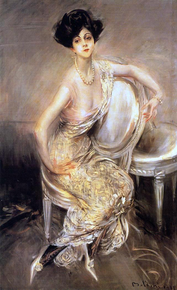  Giovanni Boldini Portrait of Rita de Acosta Lydig - Art Print