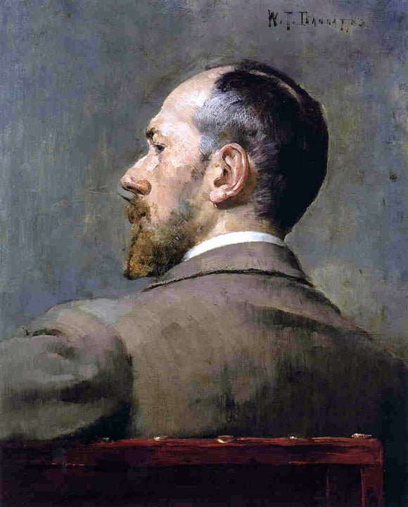  William Turner Dannat Portrait of Robert Gordon Hardie - Art Print