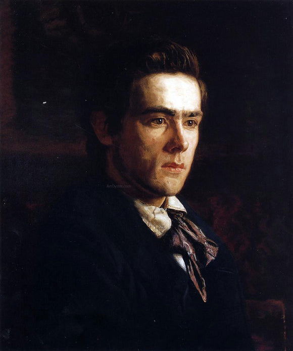  Thomas Eakins Portrait of Samuel Murray - Art Print