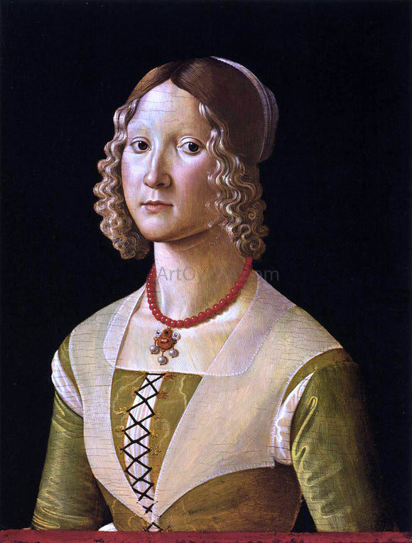  Davide Ghirlandaio Portrait of Selvaggia Sassetti - Art Print