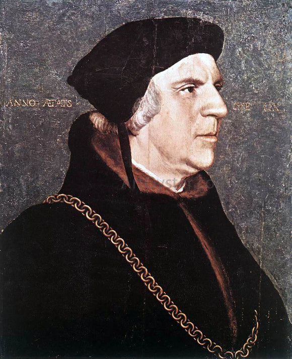  The Younger Hans Holbein Portrait of Sir William Butts - Art Print