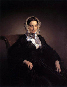  Francesco Hayez Portrait of Teresa Barri Stampa - Art Print