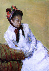  Mary Cassatt Portrait of the Artist - Art Print
