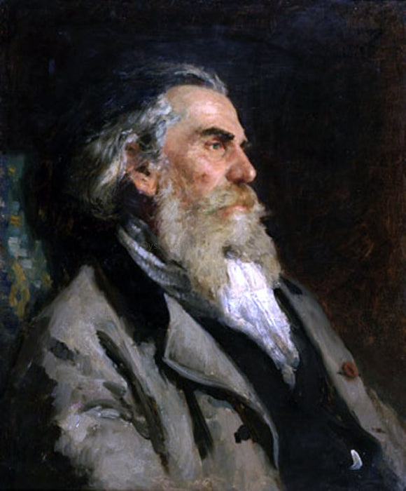  Ilia Efimovich Repin Portrait of the Artist A. P. Bogolubov - Art Print