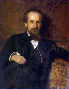  Ilia Efimovich Repin Portrait of the Artist Pavel Tchistyakov - Art Print