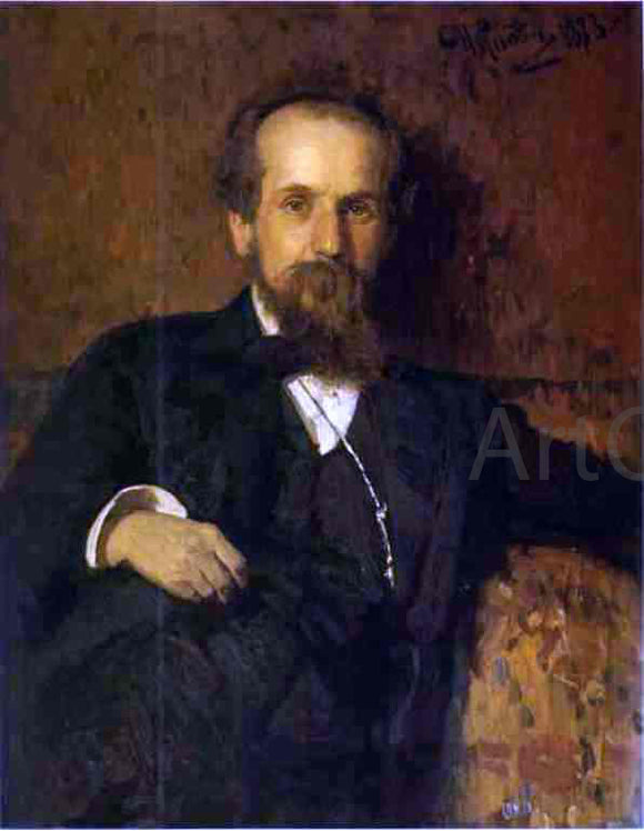  Ilia Efimovich Repin Portrait of the Artist Pavel Tchistyakov - Art Print